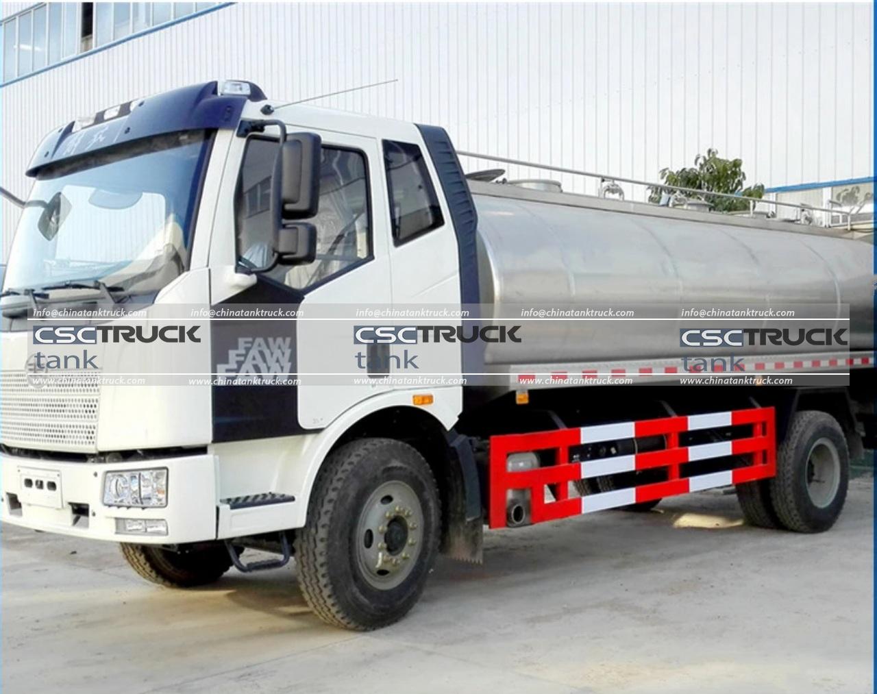 12 CBM Stainless Steel Milk Tank Truck (3) 12 CBM Stainless Steel Milk Tank Truck (3)
