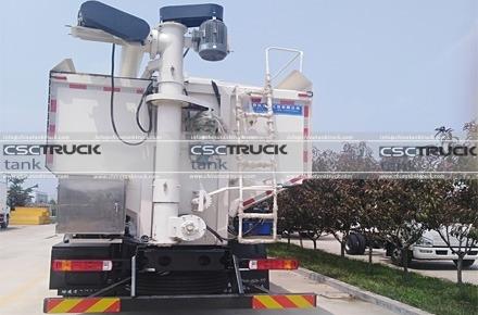 12 Wheelers 15 Ton Payload Pneumatic Tank Truck (6)