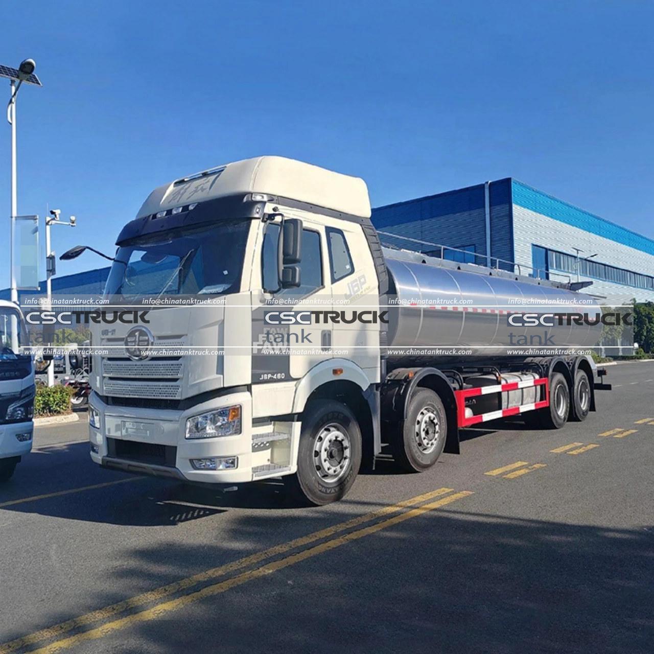 12 Wheelers 25000 Liters Milk Tank Truck (2)