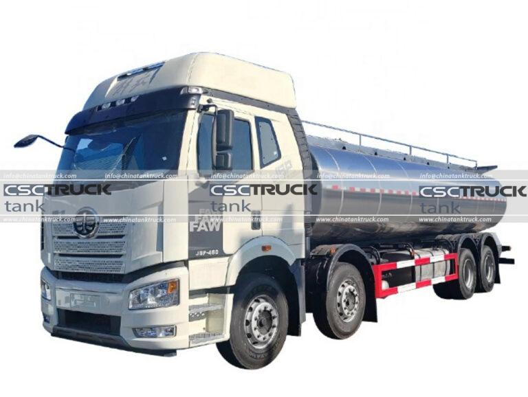 12 Wheelers 25000 Liters Milk Tank Truck