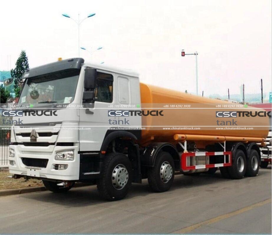 12 Wheelers 25000 Liters Water Tank Truck