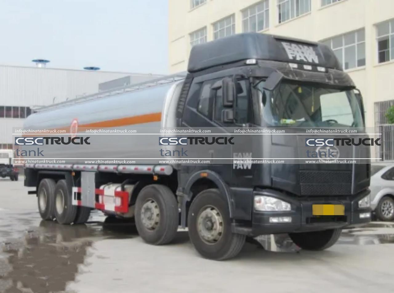 12 Wheelers 30000 Liters Mobile Fuel Truck
