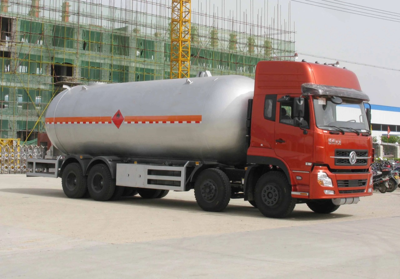 12 Wheelers 35 CBM Propane Delivery Truck (2)