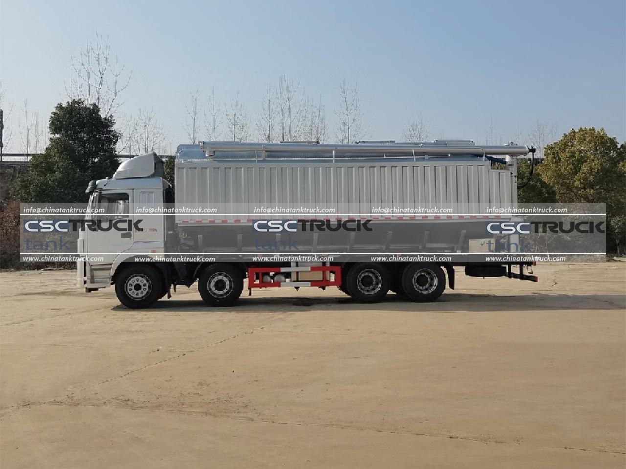 12 Wheelers 38 CBM Bulk Feed Tanker Truck (5)