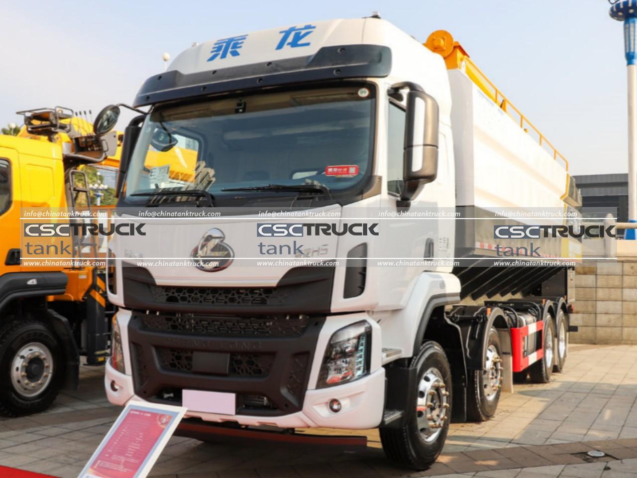 12 Wheelers 38 CBM Bulk Feed Truck