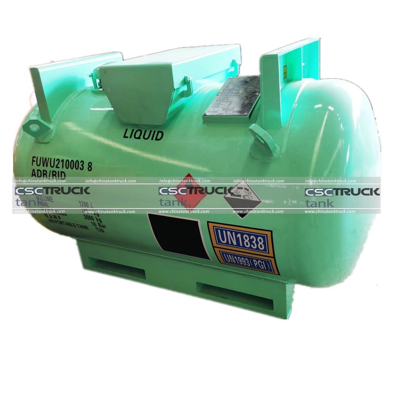 1200 Liters T20 UN Portable Tank (5) 1200 Liters T20 UN Portable Tank (5)