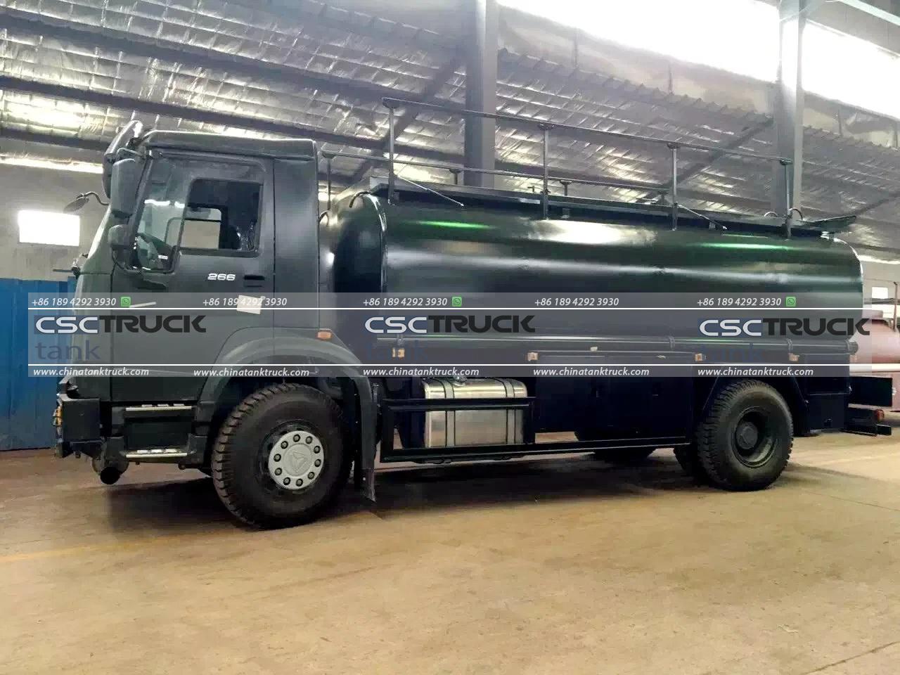 15 CBM Carbon Steel Fuel Tank Truck (2)