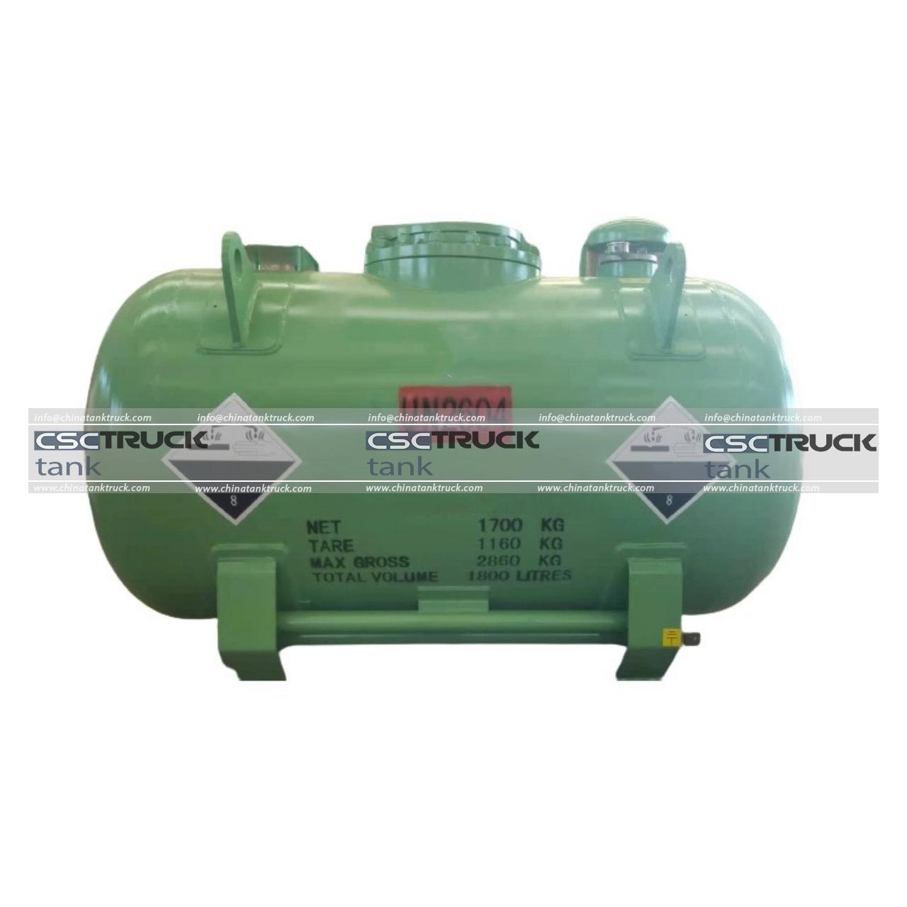 1800 Liters IBC T10 C4h10bf3o UN2604 Portable Tank