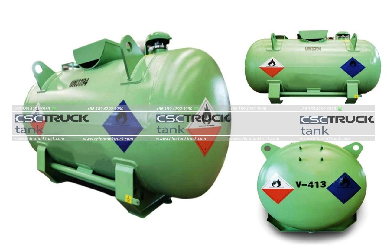 1800 Liters Triethyl Aluminium Tank (6) 1800 Liters Triethyl Aluminium Tank (6)