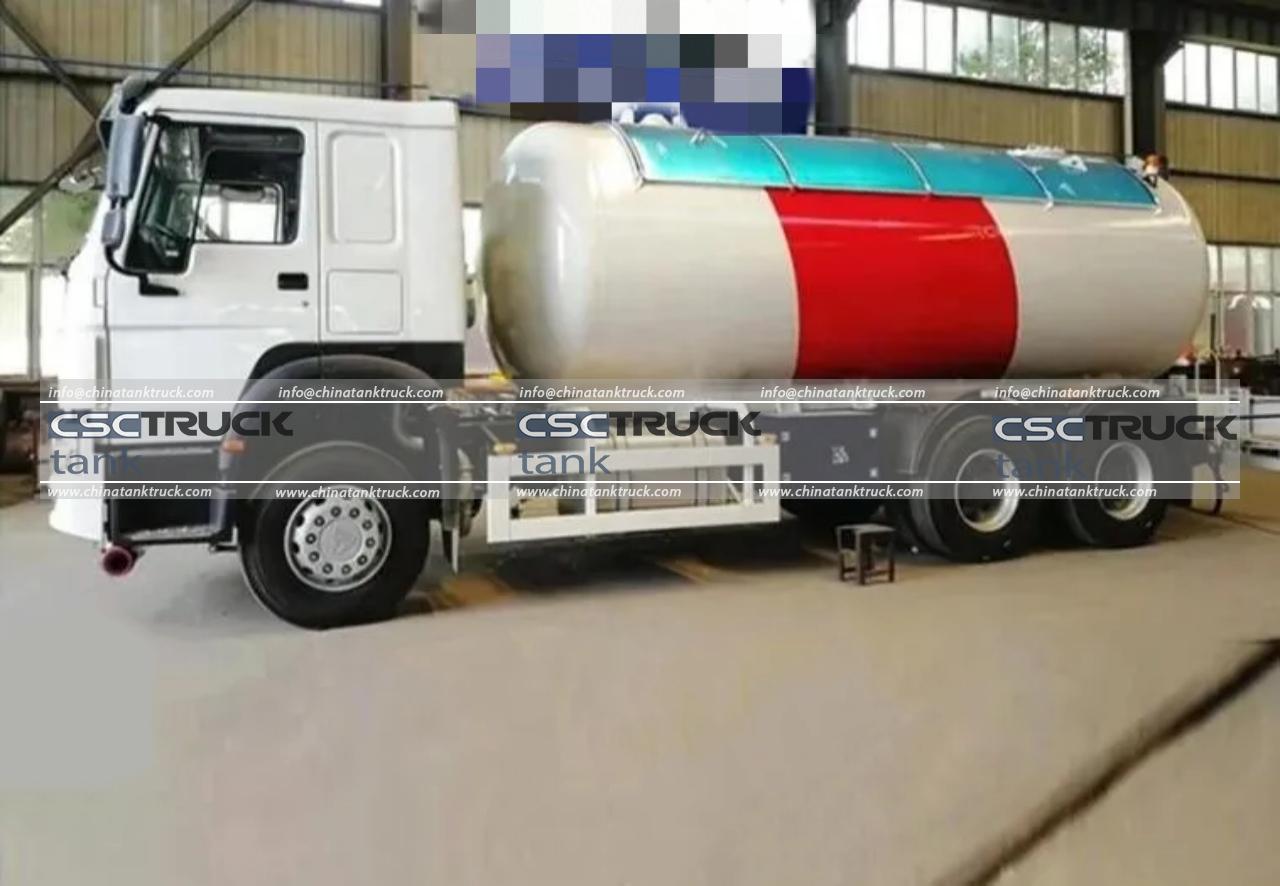 20 CBM LPG Tank Filling Truck (3)