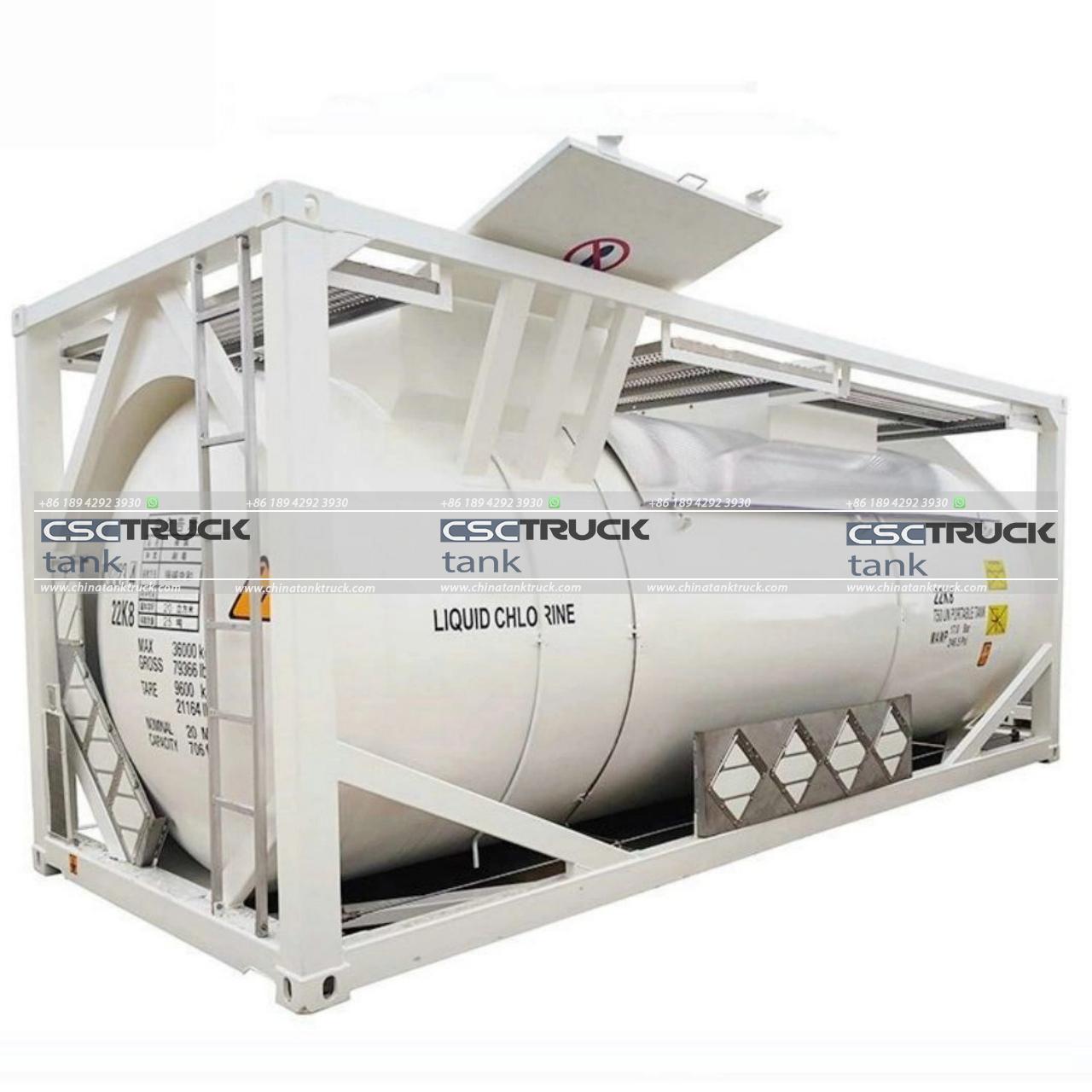 20FT 21 CBM ISO Tank Container (4) 20FT 21 CBM ISO Tank Container (4)