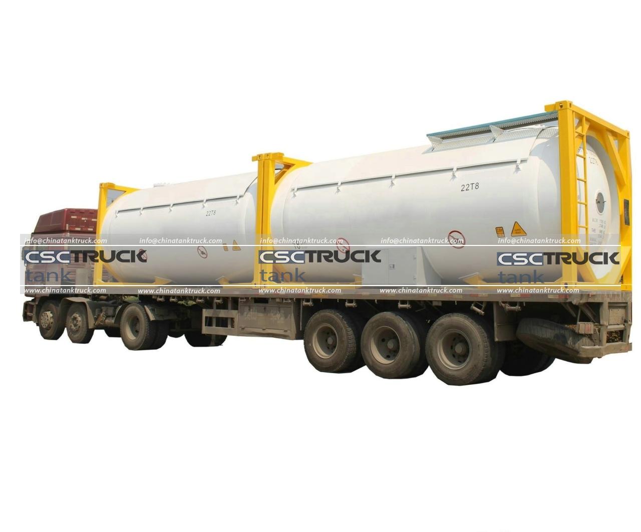 Iso Container Filter 20FT LPG ISO Tank Container - China Tank Truck