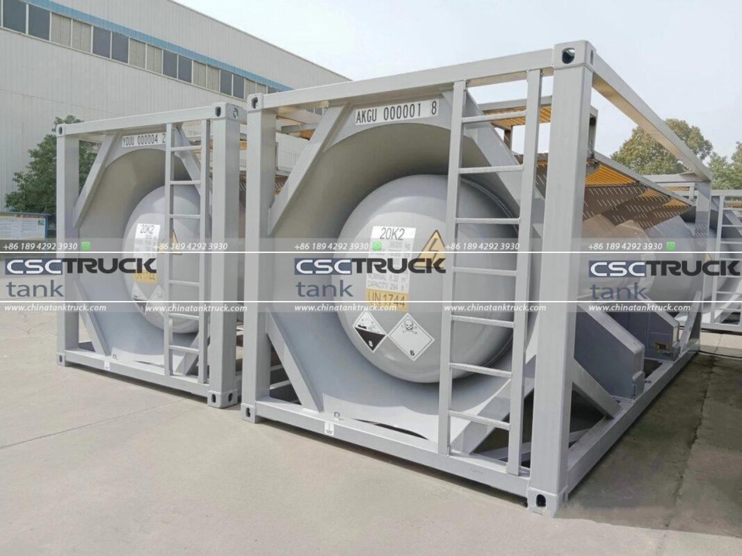 20FT T22 UN1744 ISO Tank Container (5)
