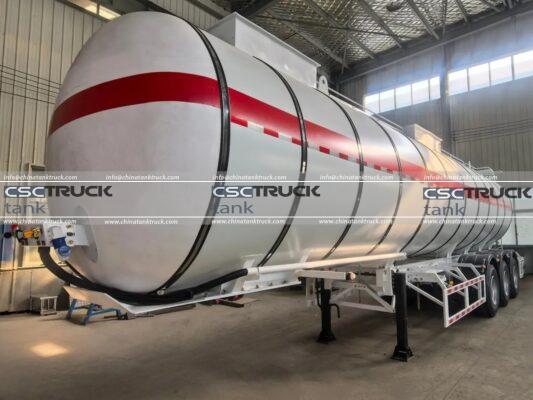30000L Tri Axles Heat Bitumen Tanker Semi-Trailer