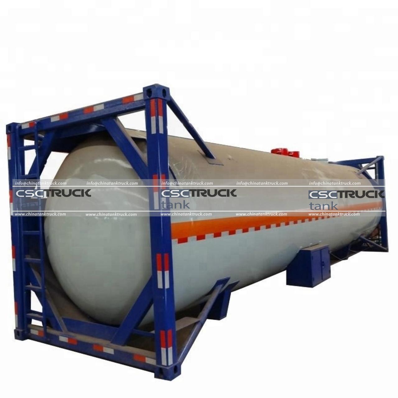 30FT Propane CH4 ISO Tank Container (6) 30FT Propane CH4 ISO Tank Container (6)