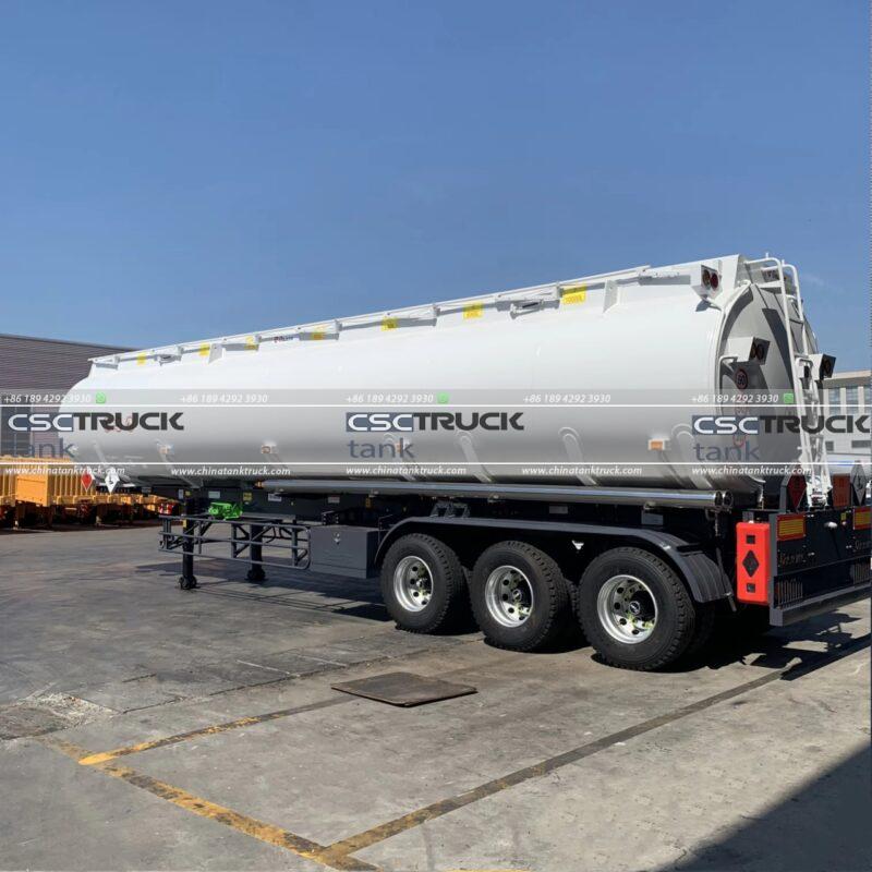 40000 Liters Chemical Semi Trailer Tank Truck