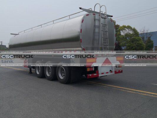 40Ton Payload Milk Tank Semi Trailer