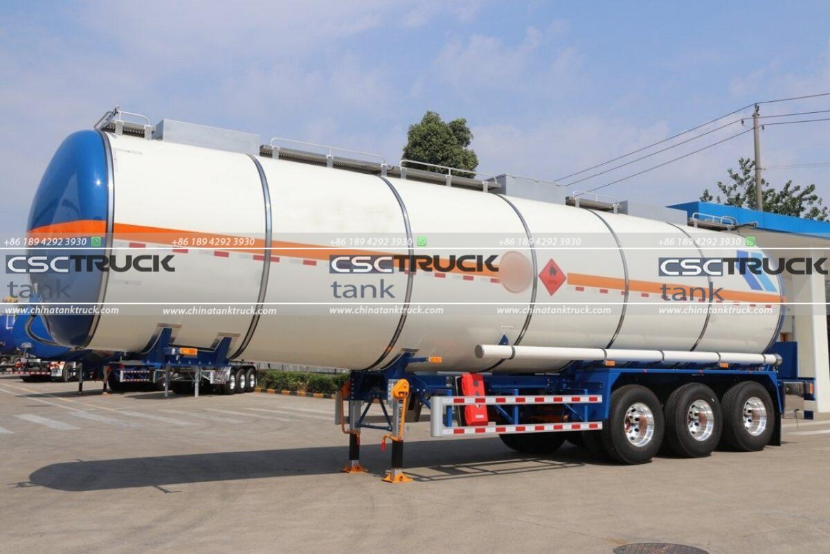42 CBM Stainless Steel Liquid Semi-trailer — Your Guarantee for Safe Transport