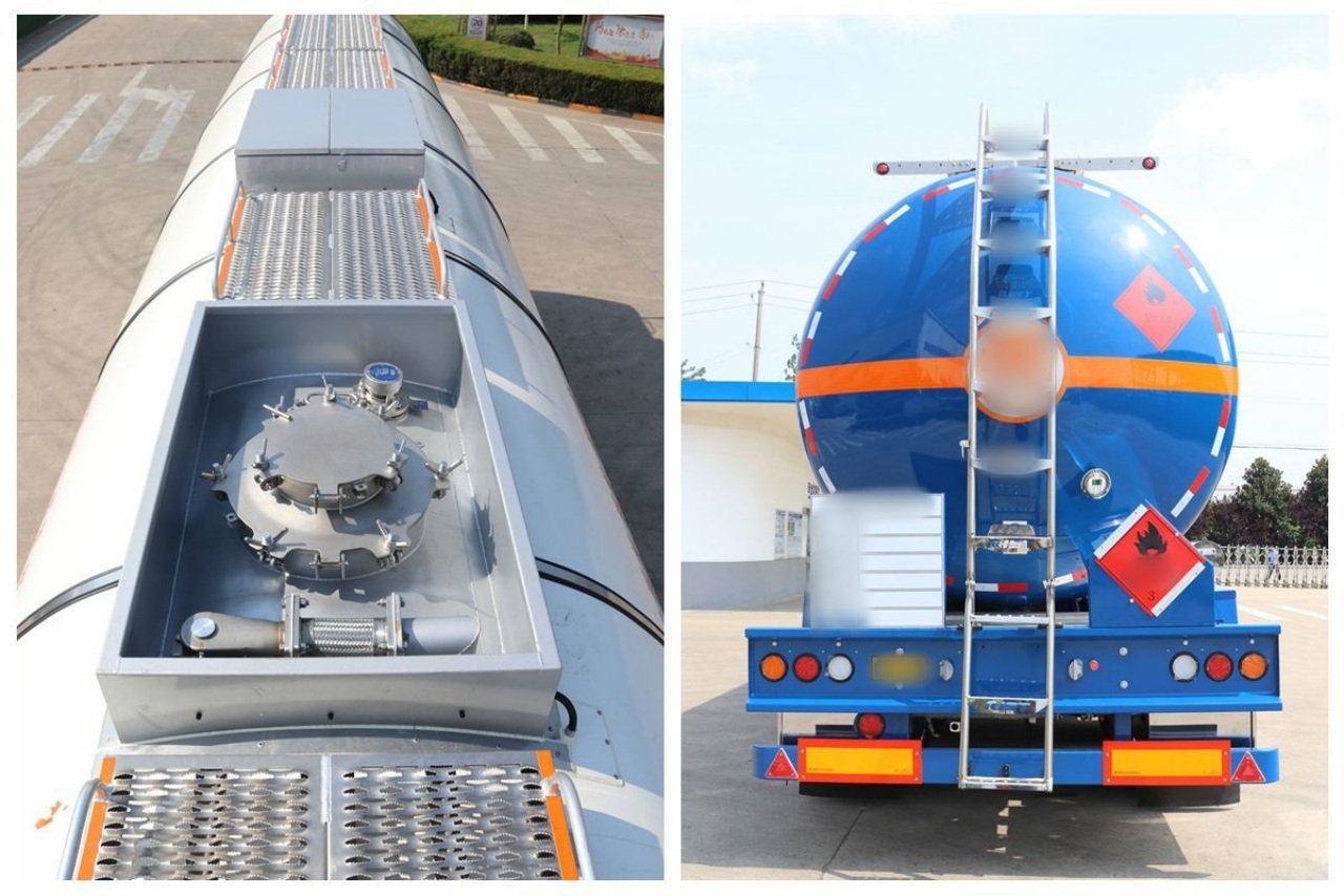 42 CBM Stainless Steel Liquid Semi-trailer — Your Guarantee for Safe Transport (6)