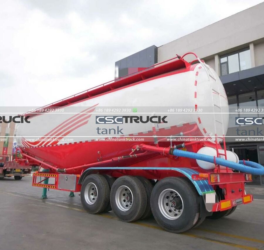 45 CBM Semi-Trailer Pneumatic Tank Truck (2)