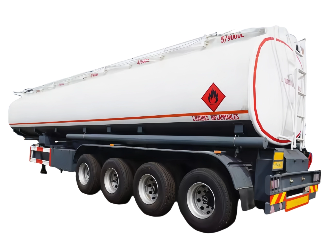 45000 Liters Fuel Tanker Semi Trailer