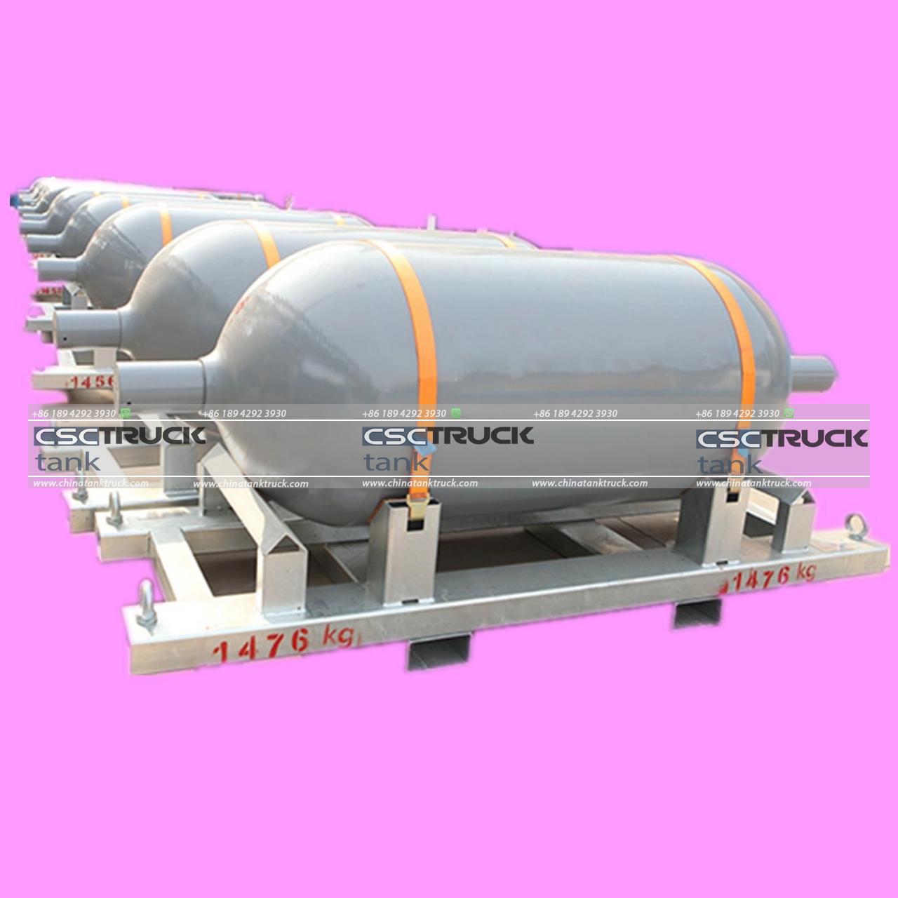 500 Liters SF6 Industrial Gas Y-TON Cylinder (2) 500 Liters SF6 Industrial Gas Y-TON Cylinder (2)