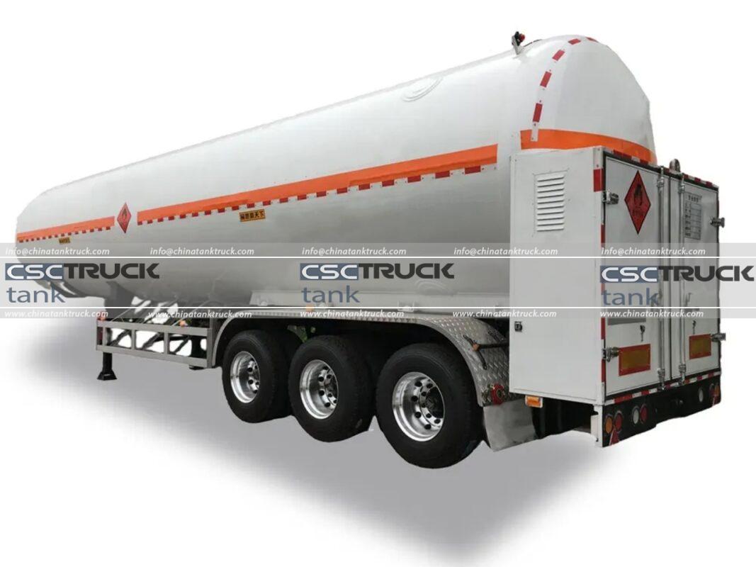 53 CBM LNG Transport Tanker Semi-Trailer