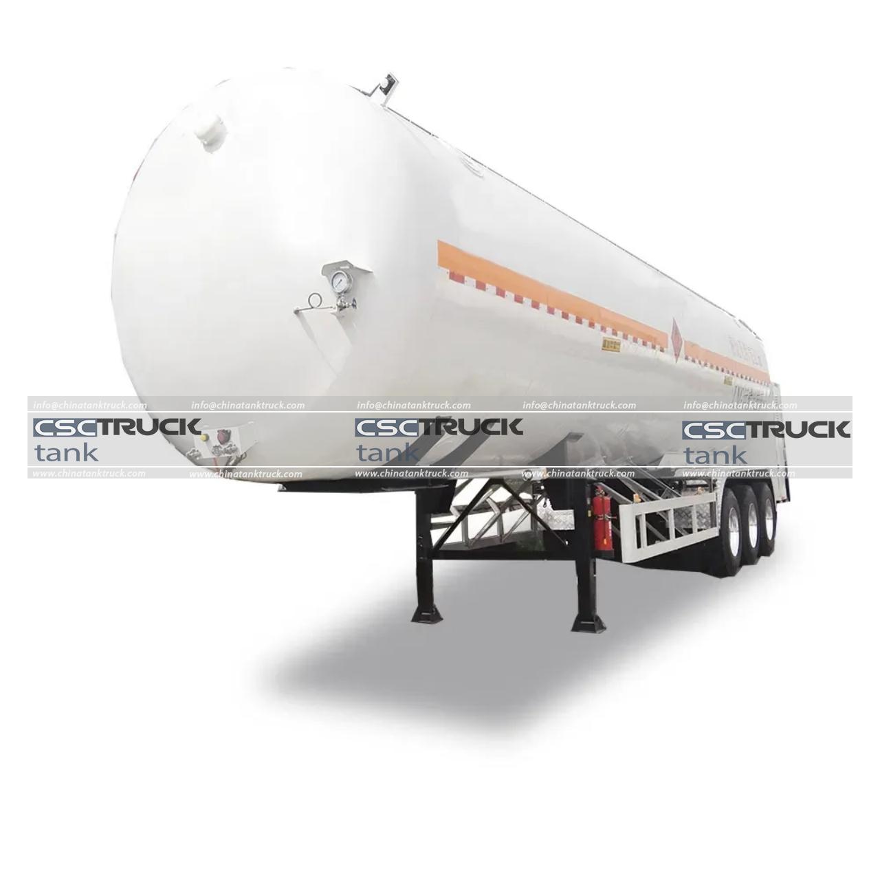 53 CBM LNG Transport Tanker Semi-Trailer (2) 53 CBM LNG Transport Tanker Semi-Trailer (2)