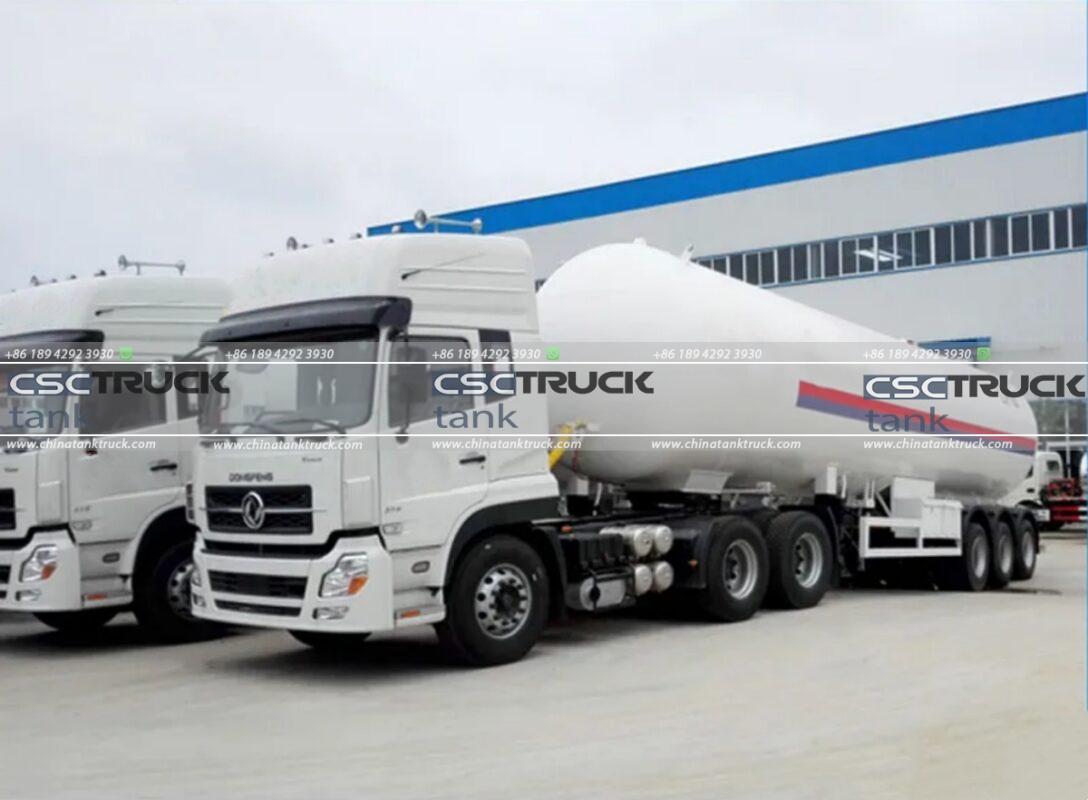 57 CBM LPG Tanker Semi Trailer