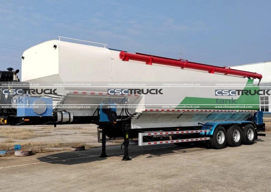58 CBM Pneumatic Tanker Truck Semi Trailer