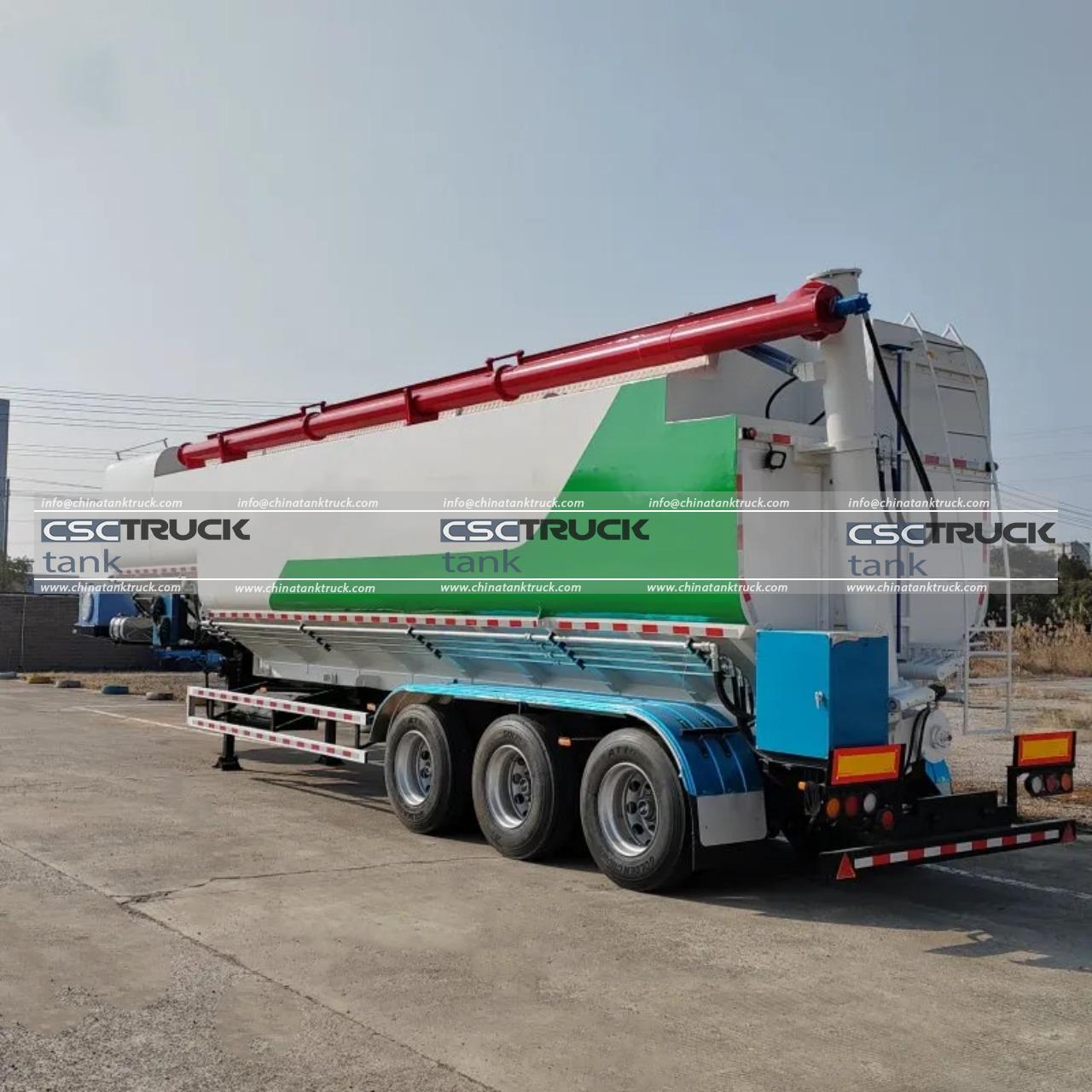 58 CBM Pneumatic Tanker Truck Semi Trailer (2)