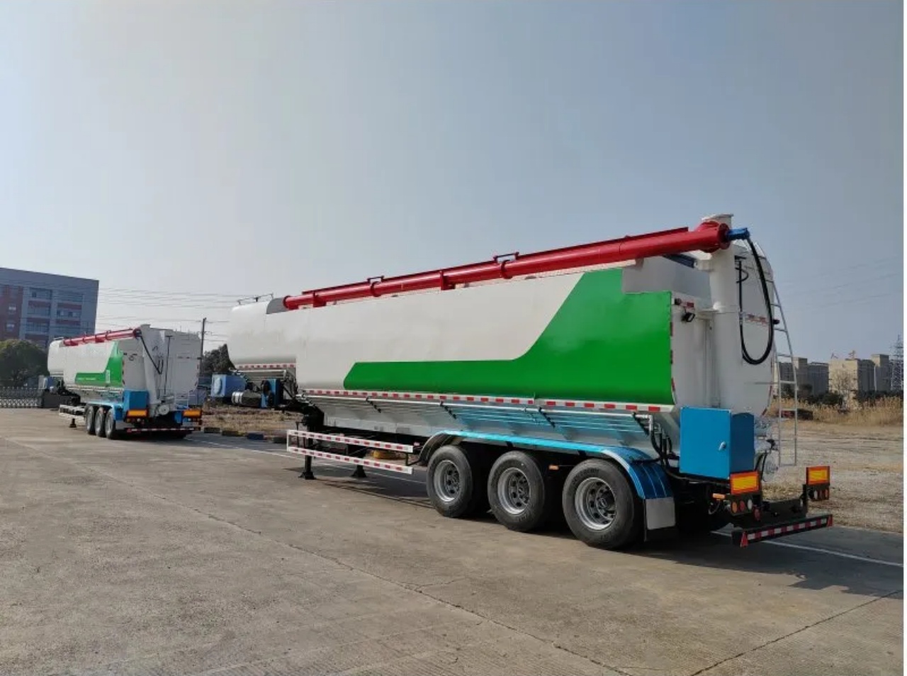 58 CBM Pneumatic Tanker Truck Semi Trailer (6)