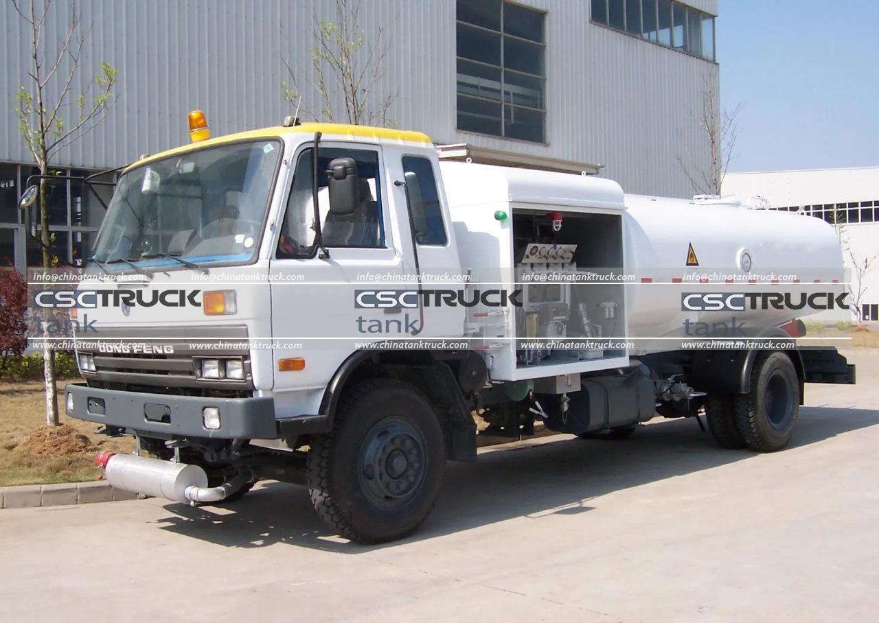 6 Wheelers 10000 Liters Aircraft Refueller