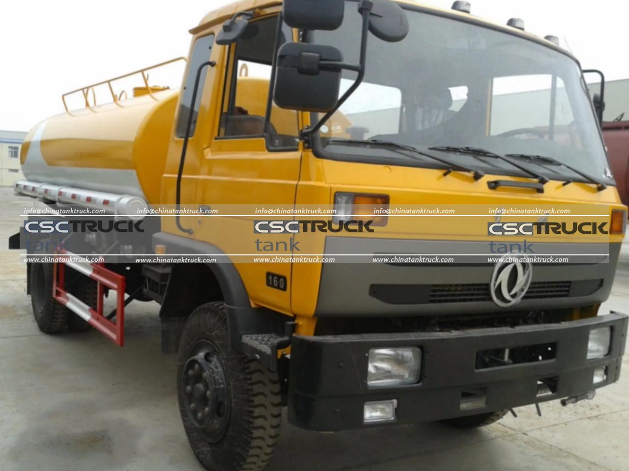 6 Wheelers 12000 Liters Water Tanker Truck