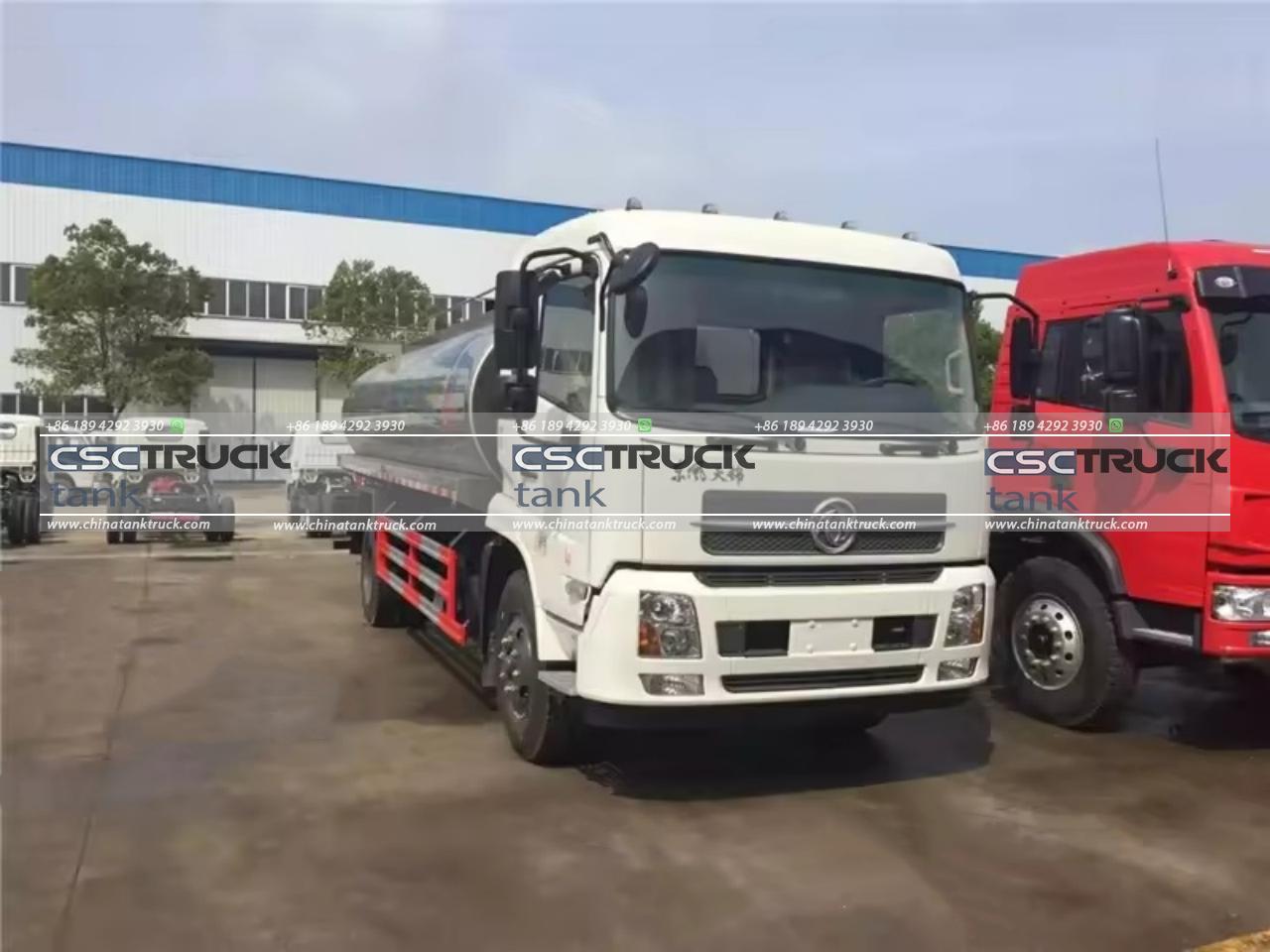 6 Wheelers 15000 Liters Milk Tanker Truck (2)