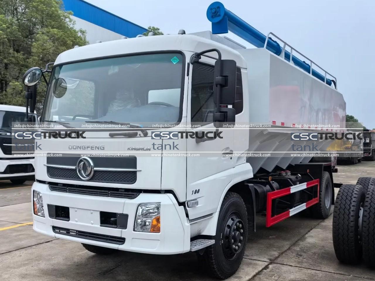 6 Wheelers 22 CBM Feed Tank Truck