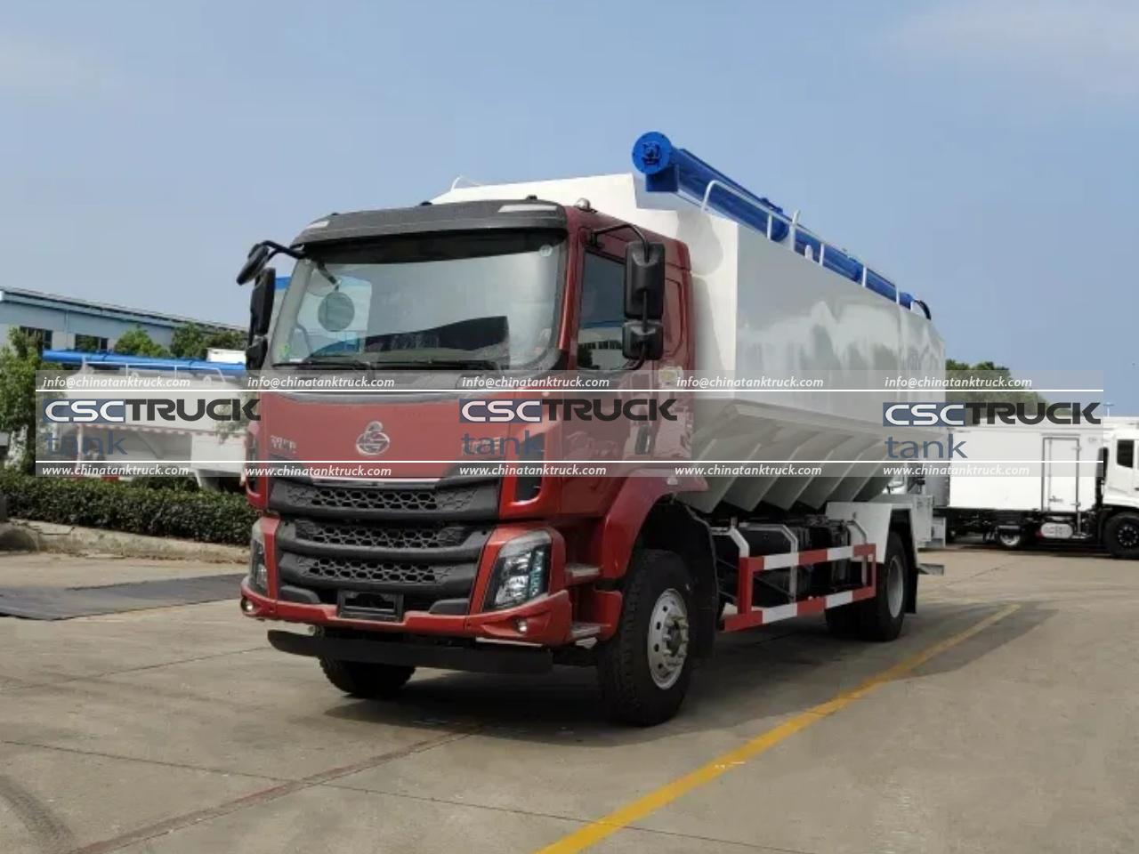 6 Wheelers 22 CBM Pneumatic Truck