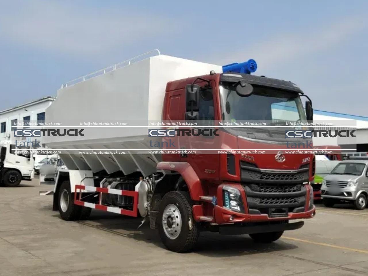 6 Wheelers 22 CBM Pneumatic Truck (3)