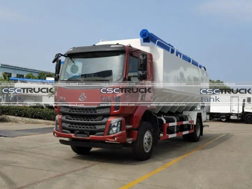 6 Wheelers 22 CBM Pneumatic Truck