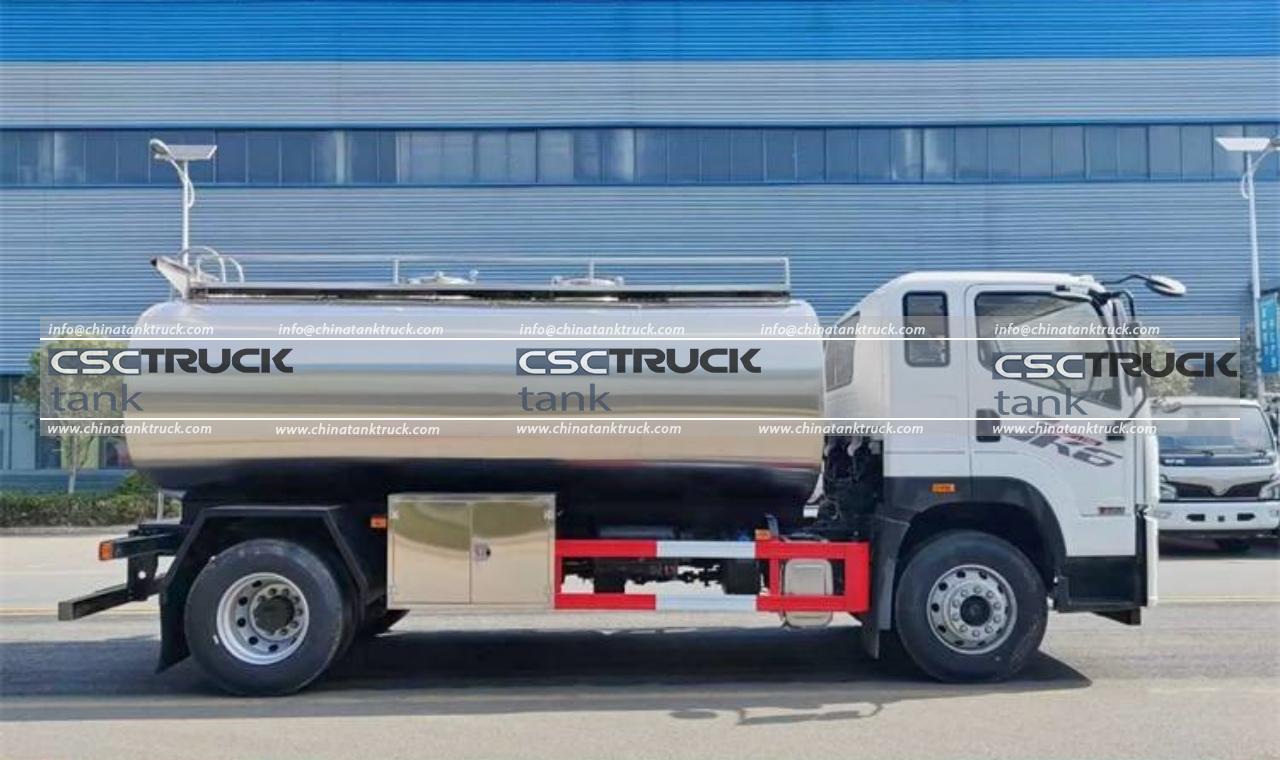 6 Wheelers 5000 Liters Milk Transport Truck (3) 6 Wheelers 5000 Liters Milk Transport Truck (3)