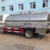 6 Wheelers 6 CBM Milk Tanker Truck (4)