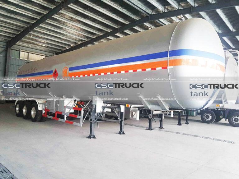 62 CBM 30 Ton LPG Propane Semi Trailer Tank