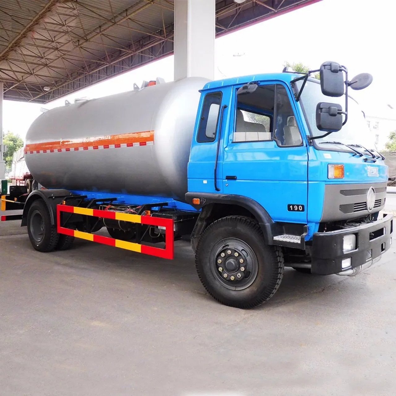 6CBM LPG Bobtail Tank Truck