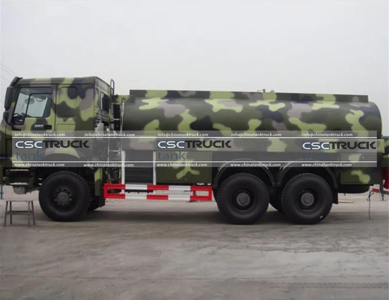 6X6 18000 Liters Mobile Fuel Delivery Truck (4) 6X6 18000 Liters Mobile Fuel Delivery Truck (4)