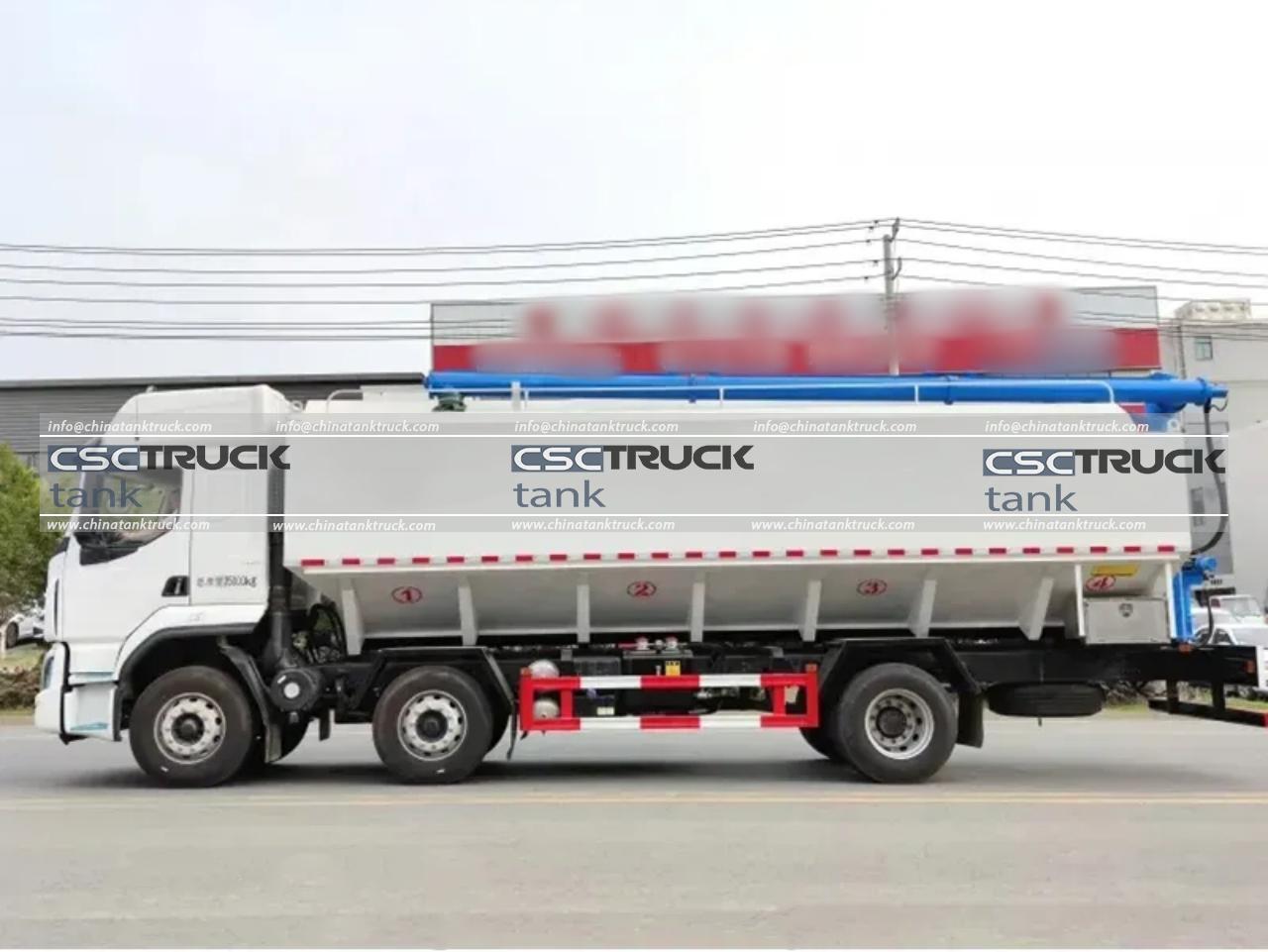 8 Wheelers 32 CBM Pneumatic Bulk Tanker Truck (5) 8 Wheelers 32 CBM Pneumatic Bulk Tanker Truck (5)
