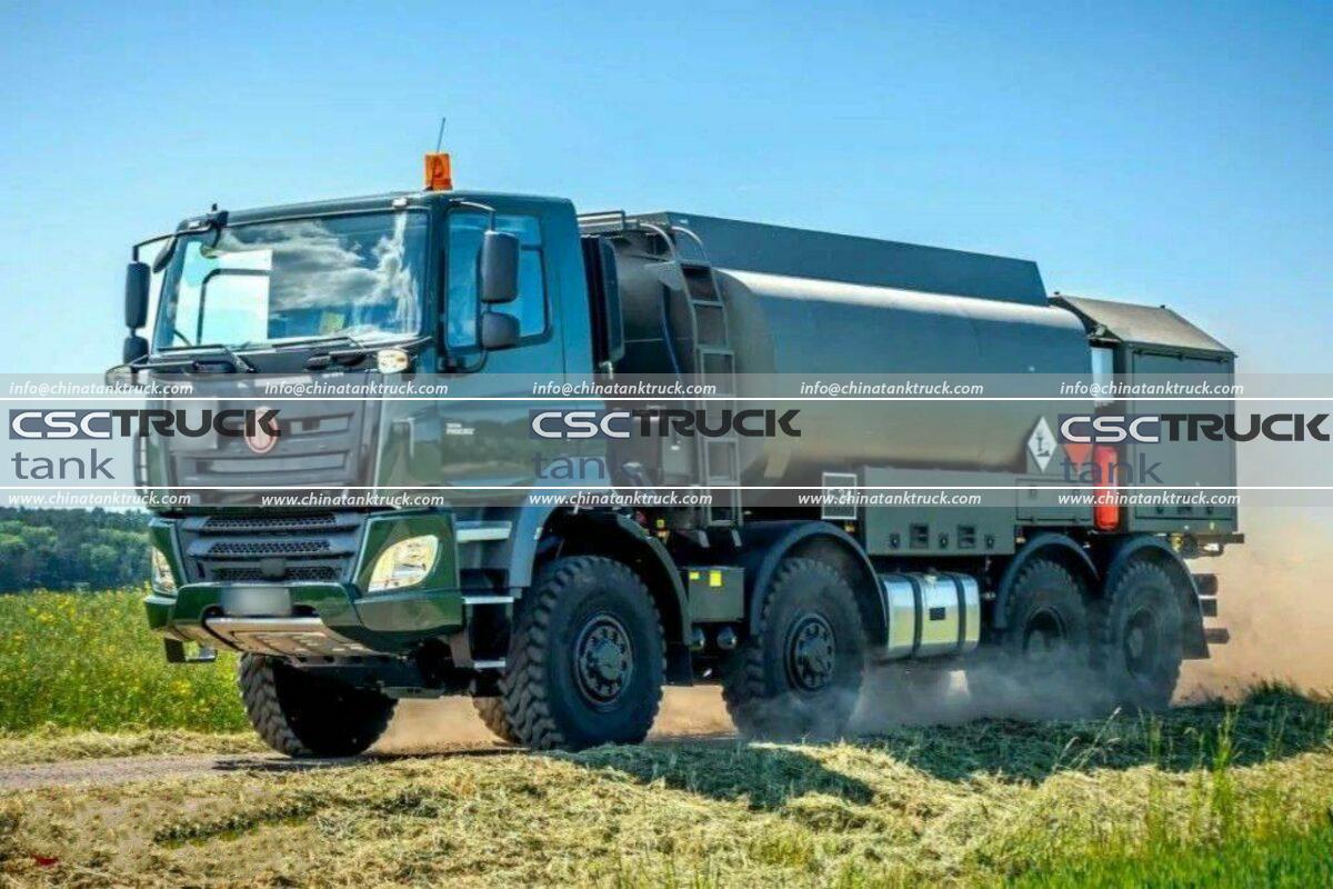 8x8 Ultra-powerful Off-road 15000L TATRA Phoenix Military Fuel Tanker Lorry Overview (18)