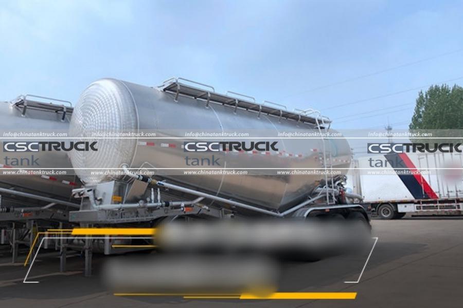 Aluminum Dry Bulk Semi Tanker Trailer, the Era of Lightweight!