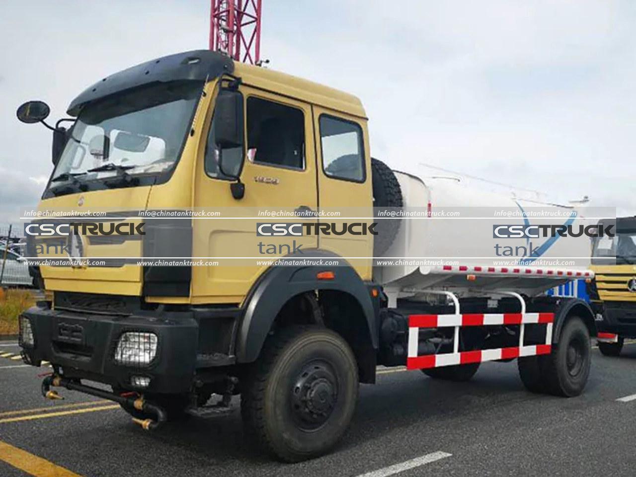 Beiben 4WD 10 CBM Water Tanker Truck