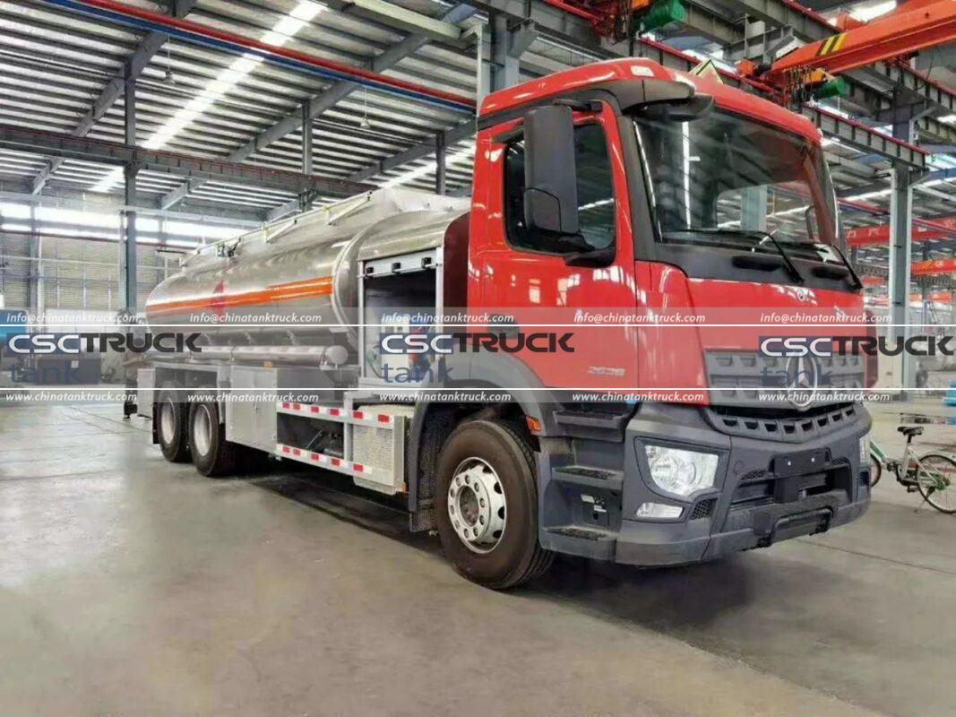 Benz 25000 Liters Oil Tank Refueling Truck