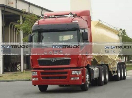 CAMC Pneumatic Trailer​, Strong Debut! (12)